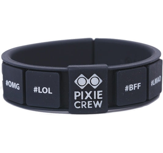 pixel zwart armband 35-delig