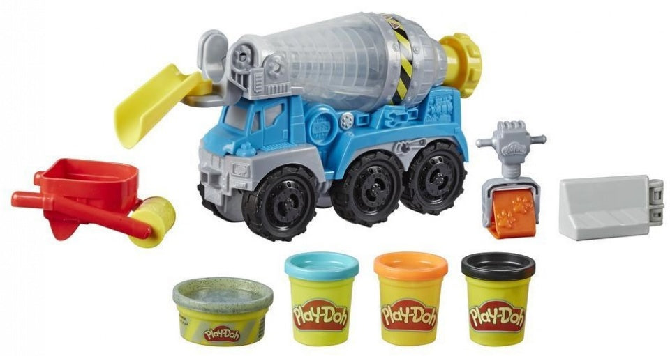 cementwagen Wheels Cement Truck - klei speelset