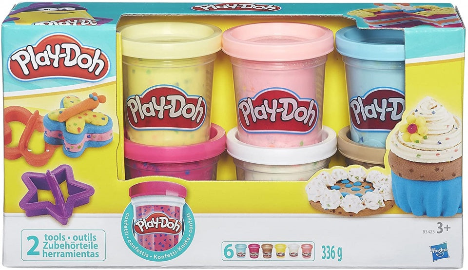 kleiset Confetti Doh 8-delig 336 gram