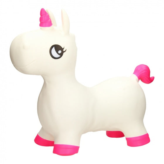 skippybal eenhoorn 50 cm wit