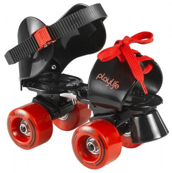 rolschaatsen Sugar junior zwart maat 28/37