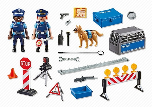 City Action: Politie wegversperring (6924)