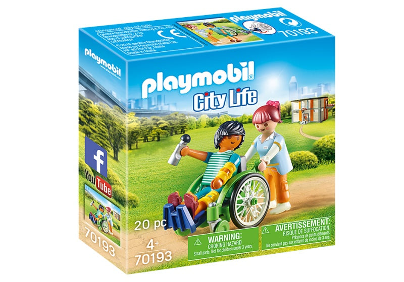 City Life - Patiënt in rolstoel (70193)