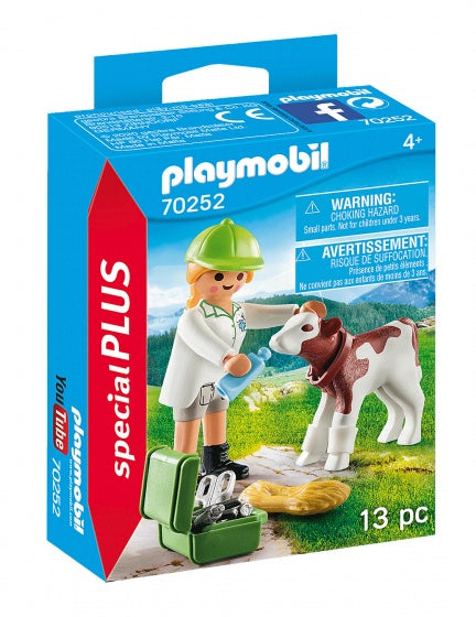 Playmo-Friends: Dierenarts met kalf (70252)