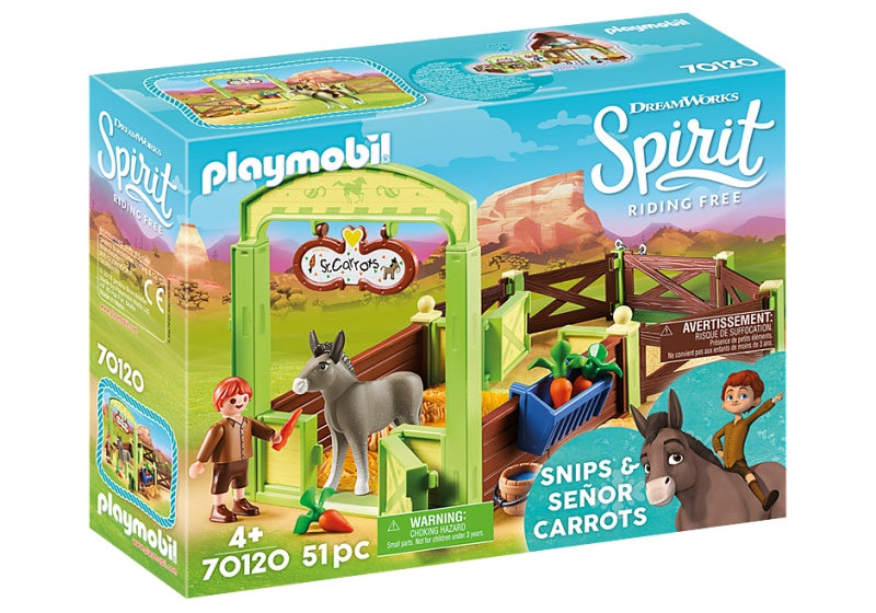 Spirit Riding Free - Knip en Meneer Worteltjes (70120)