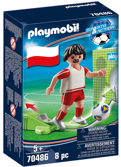 voetbalspeler Polen junior 8-delig