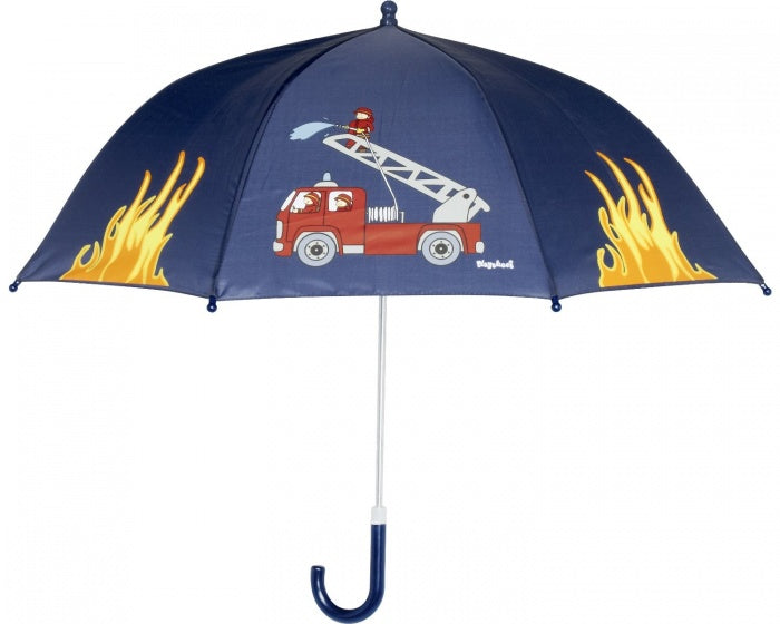 kinderparaplu brandweer donkerblauw 70 cm