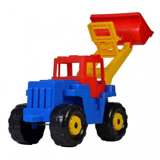 graafmachine 63 cm blauw/rood/geel
