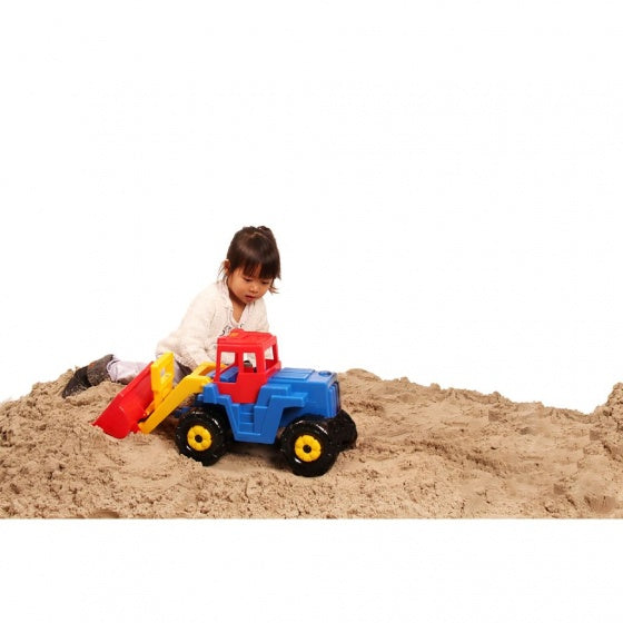 graafmachine 63 cm blauw/rood/geel