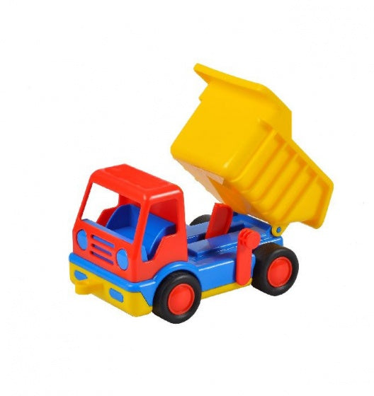kiepwagen 19 cm rood/geel