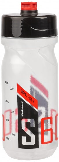 bidon 600 ml transparant