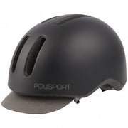 fietshelm Commuter unisex ABS grijs mt 58-61 cm