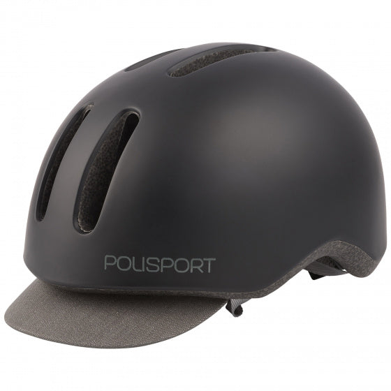 fietshelm Commuter unisex ABS grijs mt 58-61 cm
