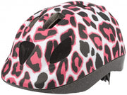 fietshelm Pinkey Cheetah XS meisjes roze