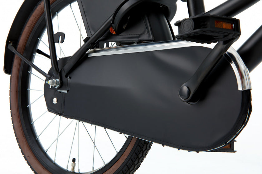Daily Dutch Basic 20 Inch 32 cm Meisjes Terugtraprem Zwart