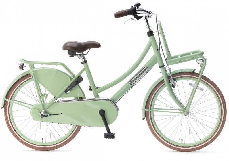 Daily Dutch Basic+ 22 Inch 36 cm Meisjes 3V Terugtraprem Groen