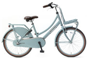 Daily Dutch Basic+ 22 Inch 36 cm Meisjes 3V Terugtraprem Matblauw