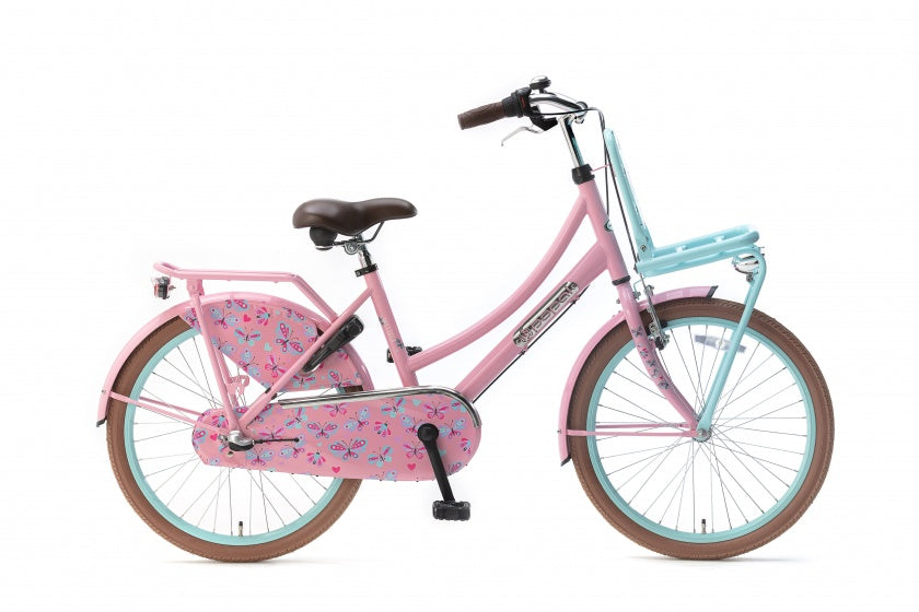 Daily Dutch Basic+ 22 Inch 36 cm Meisjes 3V Terugtraprem Roze