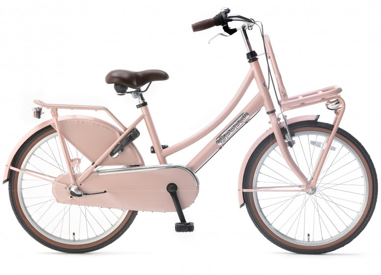 Daily Dutch Basic+ 22 Inch 36 cm Meisjes 3V Terugtraprem Zalmroze