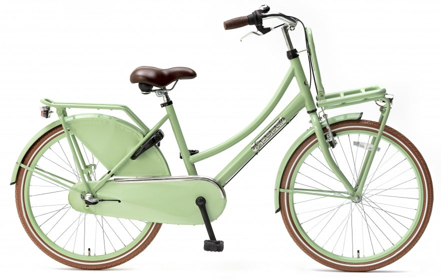 Daily Dutch Basic+ 24 Inch 42 cm Meisjes 3V Terugtraprem Groen