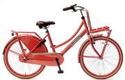 Daily Dutch Basic+ 24 Inch 42 cm Meisjes 3V Terugtraprem Donkerroze