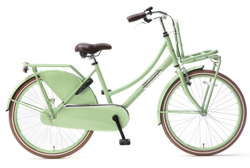 Daily Dutch Basic 24 Inch 42 cm Meisjes Terugtraprem Groen