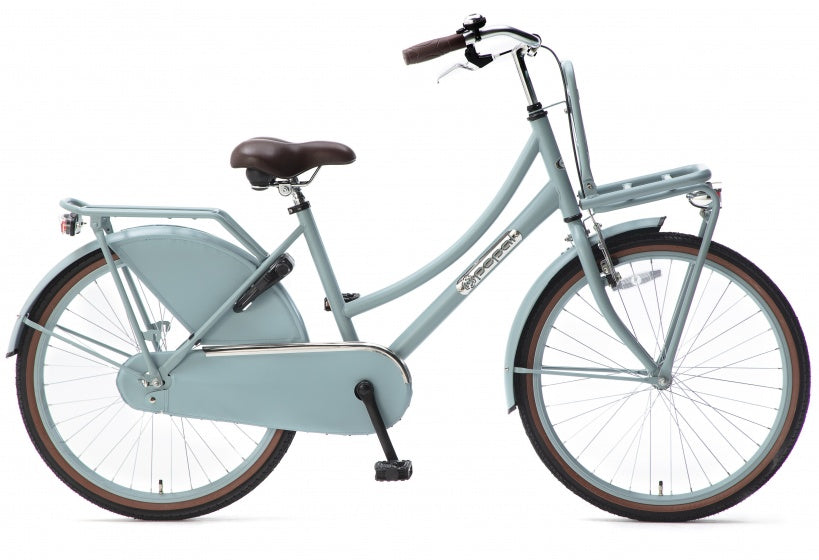 Daily Dutch Basic 24 Inch 42 cm Meisjes Terugtraprem Matblauw