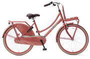 Daily Dutch Basic 24 Inch 42 cm Meisjes Terugtraprem Rood