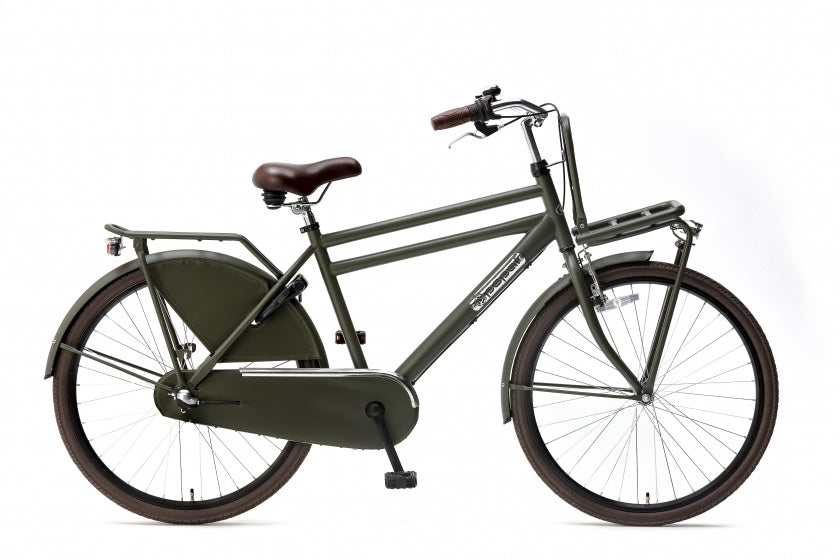 Daily Dutch Basic 26 Inch 46 cm Jongens 3V Terugtraprem Legergroen