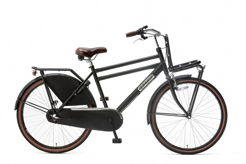 Daily Dutch Basic 26 Inch 46 cm Jongens 3V Terugtraprem Matzwart
