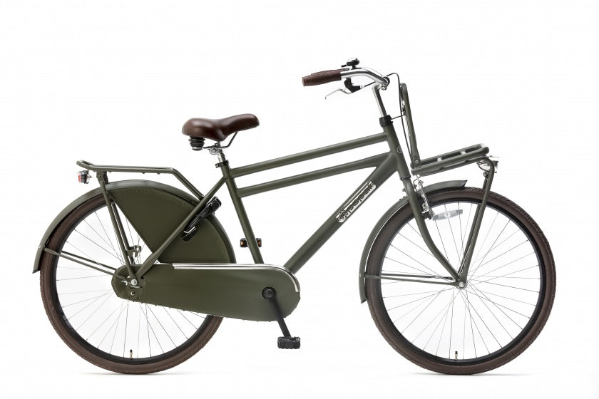 Daily Dutch Basic 26 Inch 46 cm Jongens Terugtraprem Legergroen