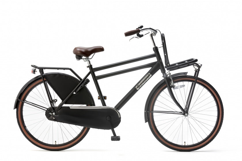 Daily Dutch Basic 26 Inch 46 cm Jongens Terugtraprem Matzwart