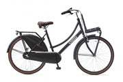 Daily Dutch Basic+ 26 Inch 46 cm Meisjes 3V Terugtraprem Matzwart