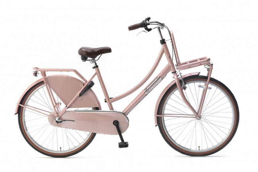 Daily Dutch Basic+ 26 Inch 46 cm Meisjes 3V Terugtraprem Zalmroze