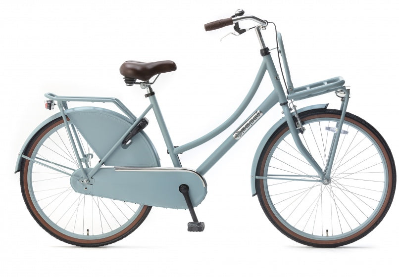 Daily Dutch Basic 26 Inch 46 cm Meisjes Terugtraprem Matblauw