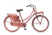Daily Dutch Basic 26 Inch 46 cm Meisjes Terugtraprem Rood