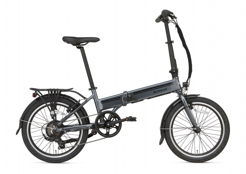 E-Folt 2.0 20 Inch 20 cm Unisex 6V V-Brakes Grijs