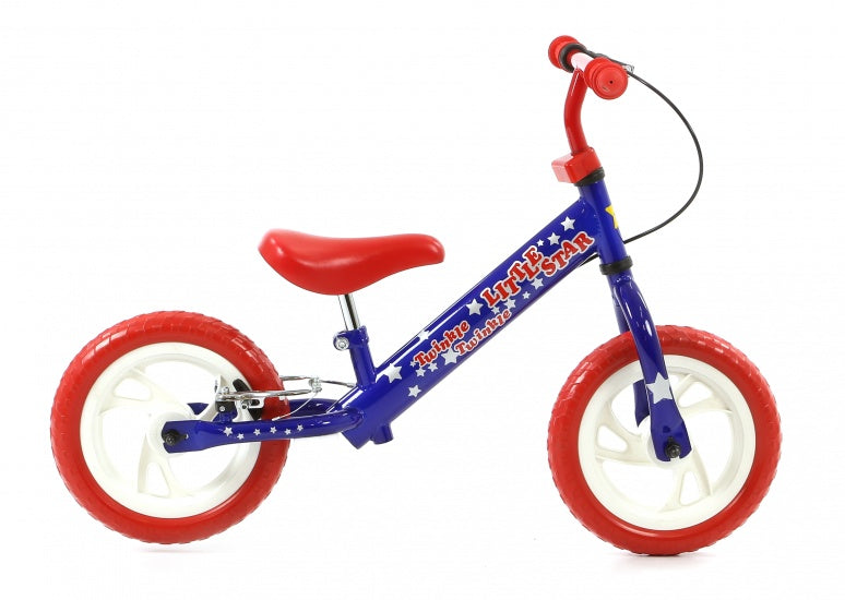 Twinkle Star Loopfiets 12 Inch Jongens V-Brake Blauw