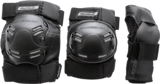 Beschermerset Standaard series unisex zwart Maat L