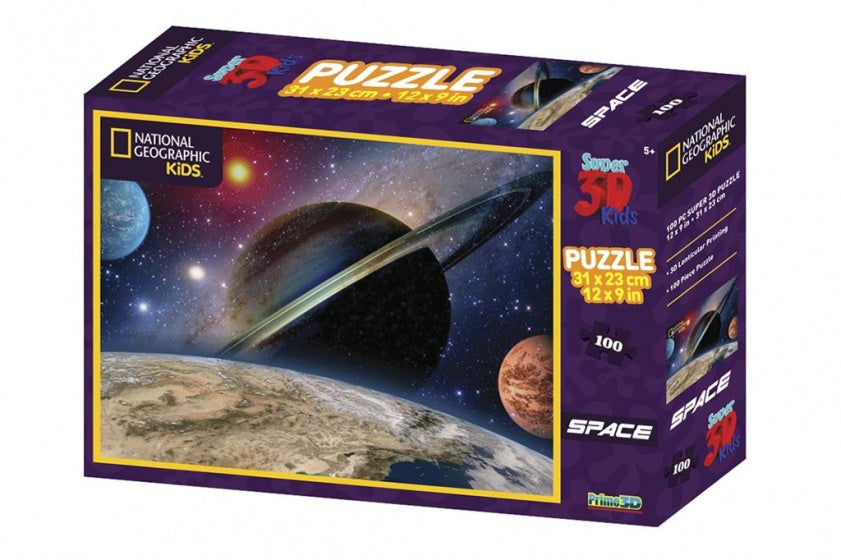 puzzel ruimtelandschap 100 stukjes