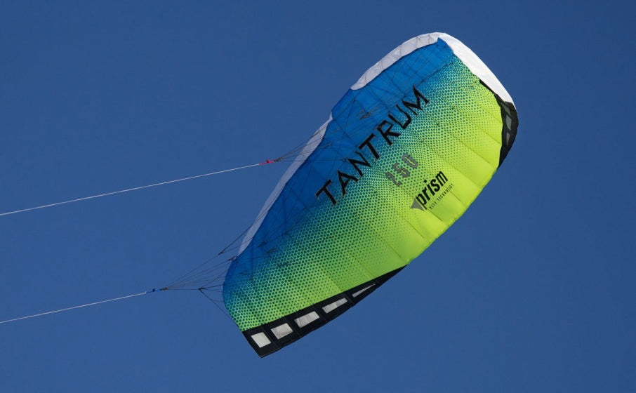 tweelijnsmatrasvlieger Tantrum 250 Ocean 254 cm blauw/groen