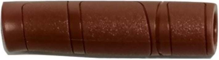 handvatten 120 mm PVC bruin 2 stuks