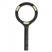 vergrootglas met COB-verlichting 24 cm zwart