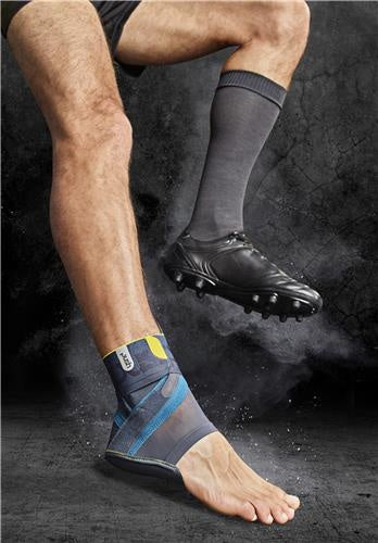 enkelbrace Kicx grijs links maat S