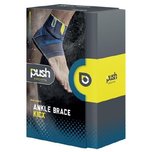 enkelbrace Kicx grijs links maat S