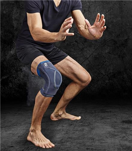 kniebrace grijs maat XL