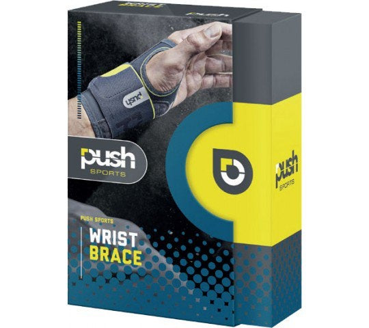 polsbrace links grijs maat S