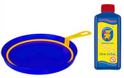 bellenblaasset 250 ml blaasring met bak blauw