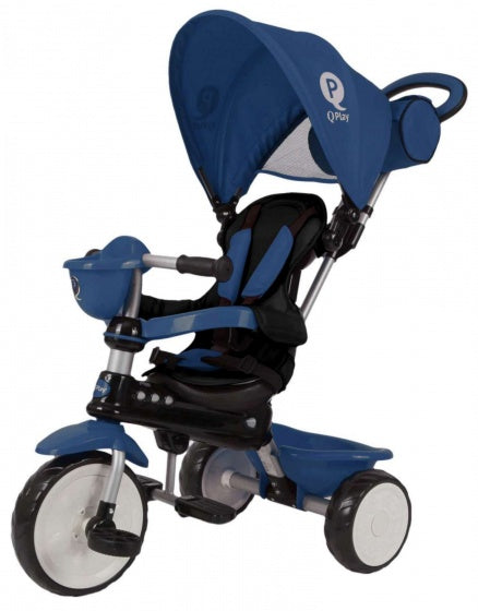 driewieler Comfort 4-in-1 Junior Blauw