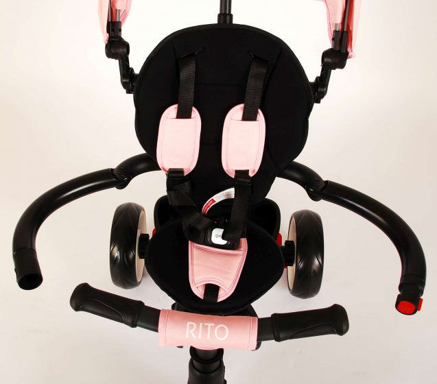 driewieler Rito Deluxe Junior Roze/Zwart